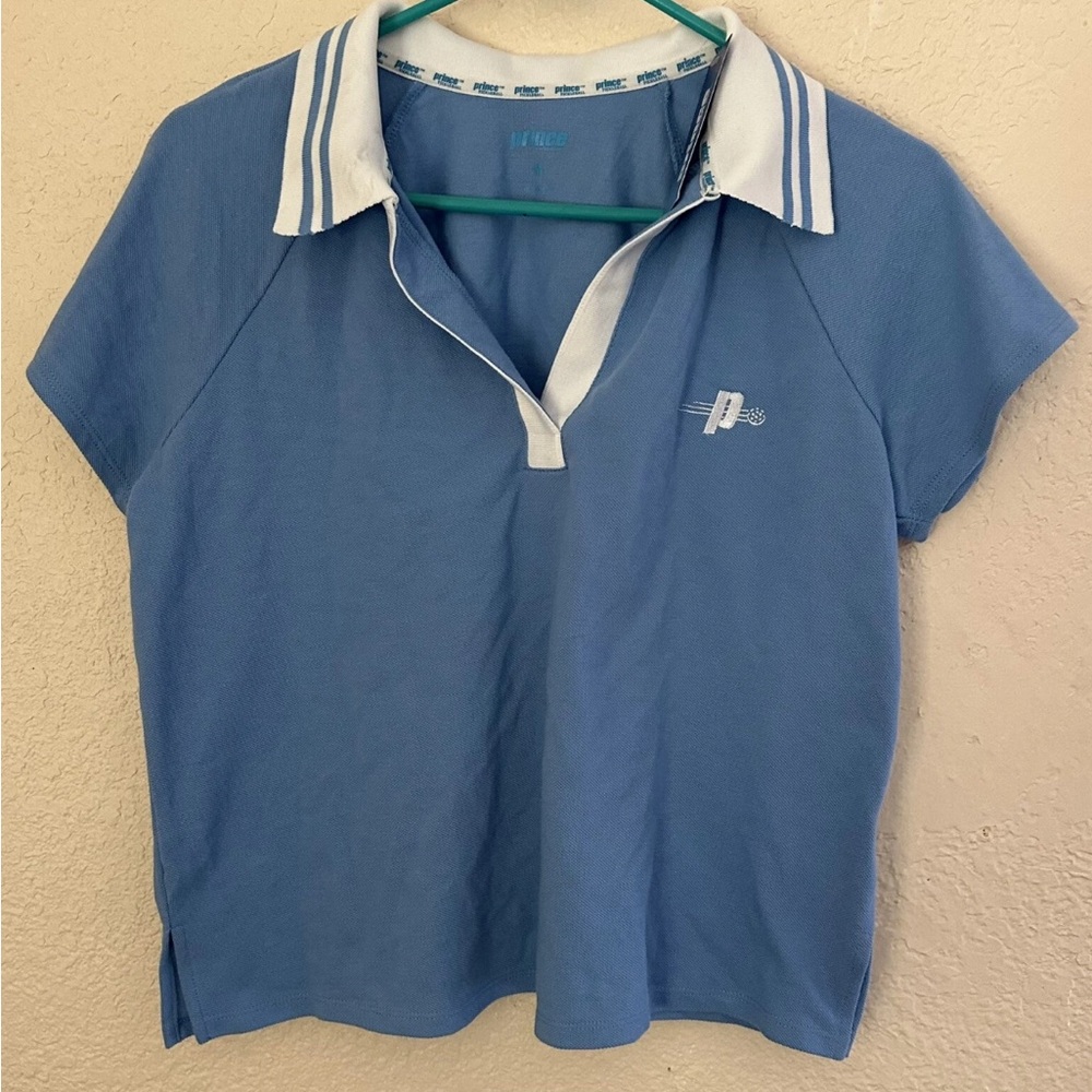 Prince Pickleball Women's Short Sleeve Polo Shirt set 2